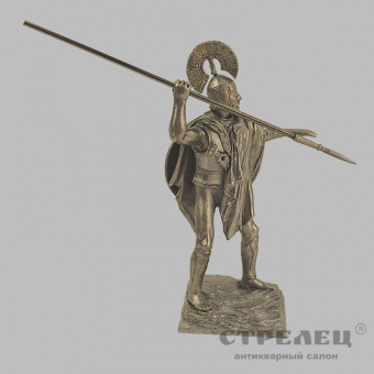 фото — оловянный солдатик «аргосский воин. 8 век до н.э». гк